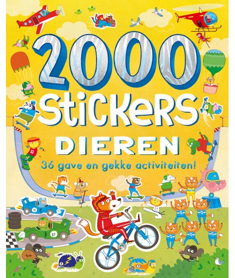 2000 stickers Dieren